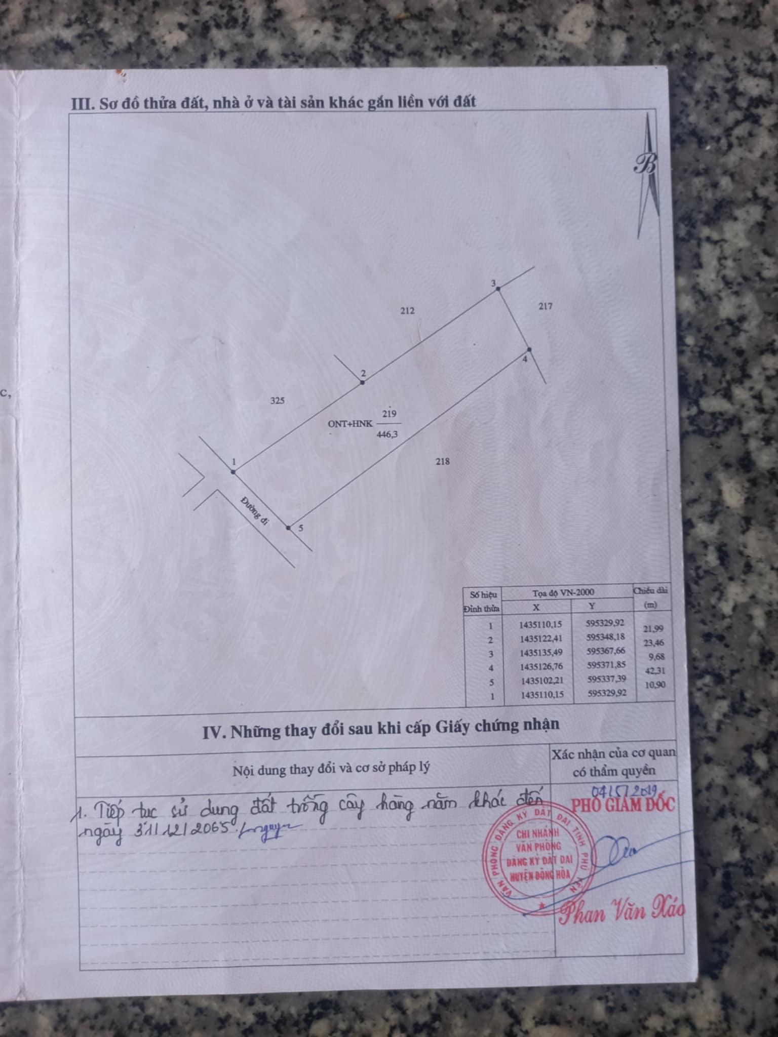 Bán đất 446m² ngang 10.9m giá 150tr/1mn, thuộc P. Hòa Hiệp Nam, Đông Hòa, Phú Yên cũ - Ảnh 1